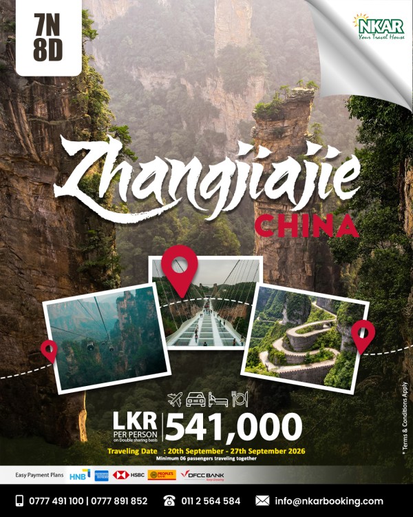 Zhangjiajie China Tour Package – 7 Nights Adventure with Flights | NKAR Bookings